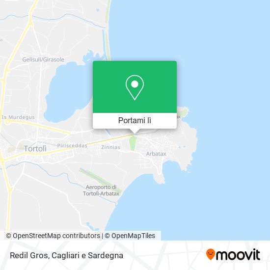 Mappa Redil Gros