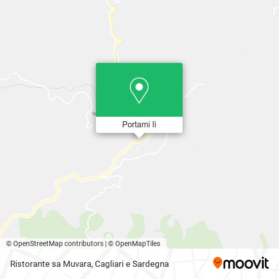 Mappa Ristorante sa Muvara