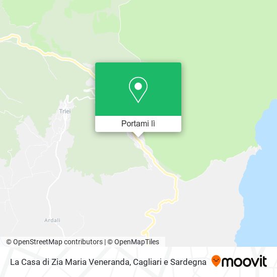 Mappa La Casa di Zia Maria Veneranda