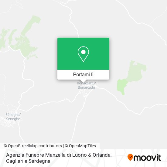 Mappa Agenzia Funebre Manzella di Luorio & Orlanda