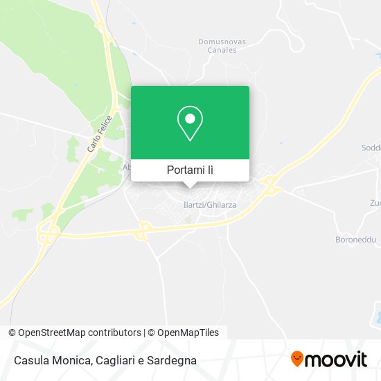 Mappa Casula Monica