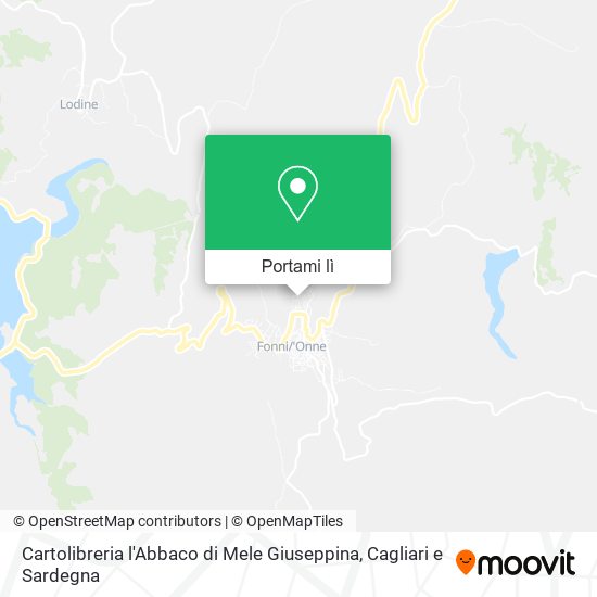 Mappa Cartolibreria l'Abbaco di Mele Giuseppina