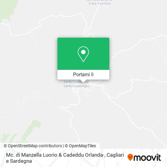 Mappa Mc. di Manzella Luorio & Cadeddu Orlanda-
