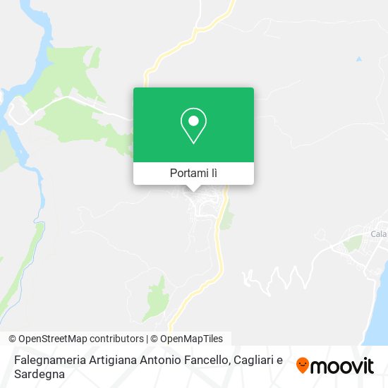 Mappa Falegnameria Artigiana Antonio Fancello