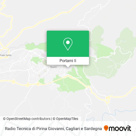 Mappa Radio Tecnica di Pirina Giovanni