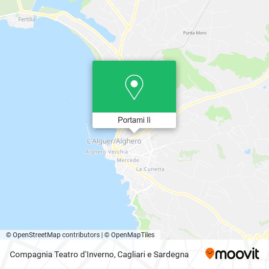 Mappa Compagnia Teatro d'Inverno