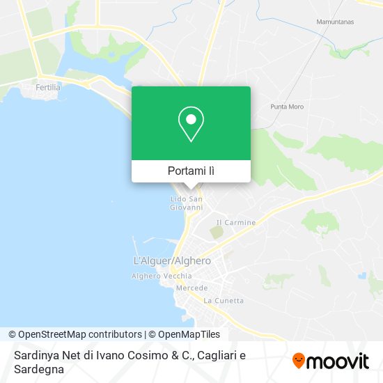 Mappa Sardinya Net di Ivano Cosimo & C.