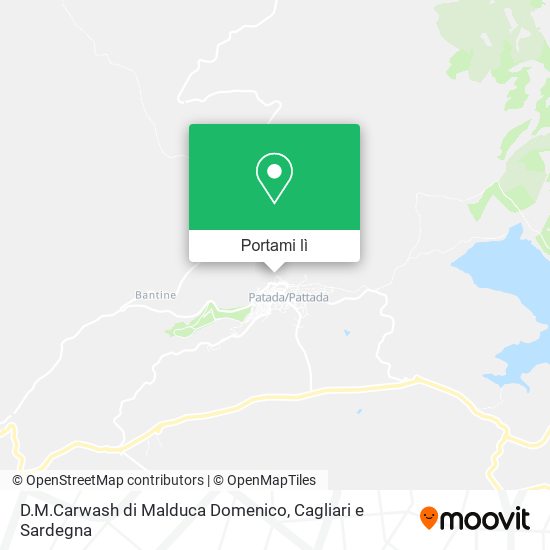 Mappa D.M.Carwash di Malduca Domenico
