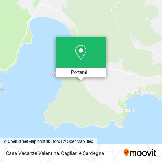 Mappa Casa Vacanze Valentina