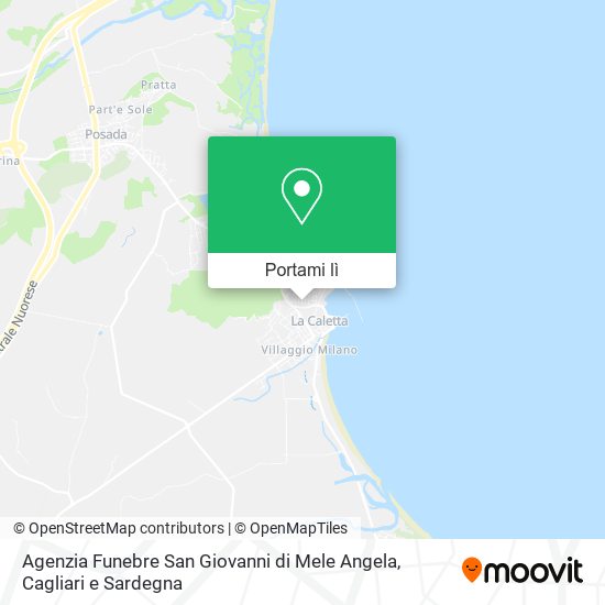 Mappa Agenzia Funebre San Giovanni di Mele Angela