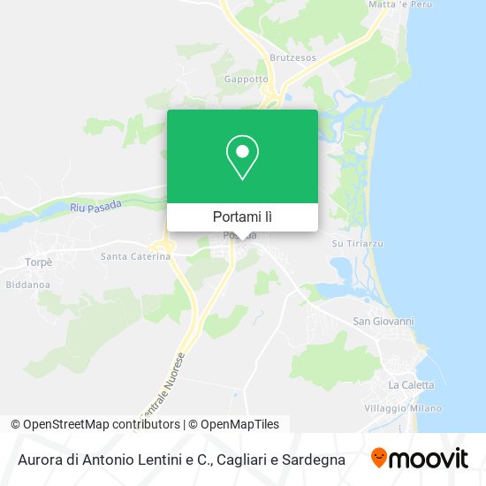 Mappa Aurora di Antonio Lentini e C.