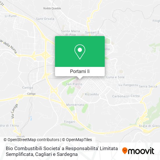 Mappa Bio Combustibili Societa' a Responsabilita' Limitata Semplificata