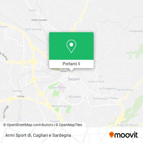 Mappa Armi Sport di
