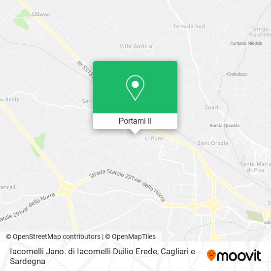 Mappa Iacomelli Jano. di Iacomelli Duilio Erede