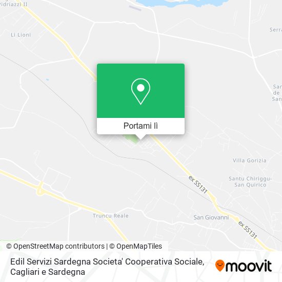 Mappa Edil Servizi Sardegna Societa' Cooperativa Sociale