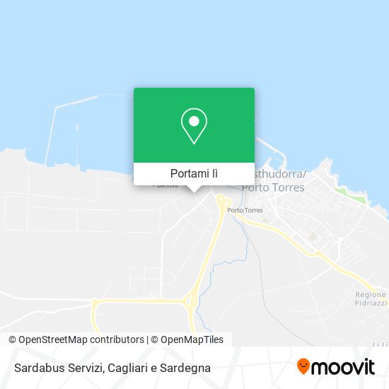 Mappa Sardabus Servizi