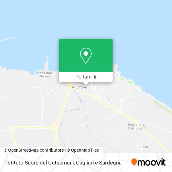 Mappa Istituto Suore del Getsemani