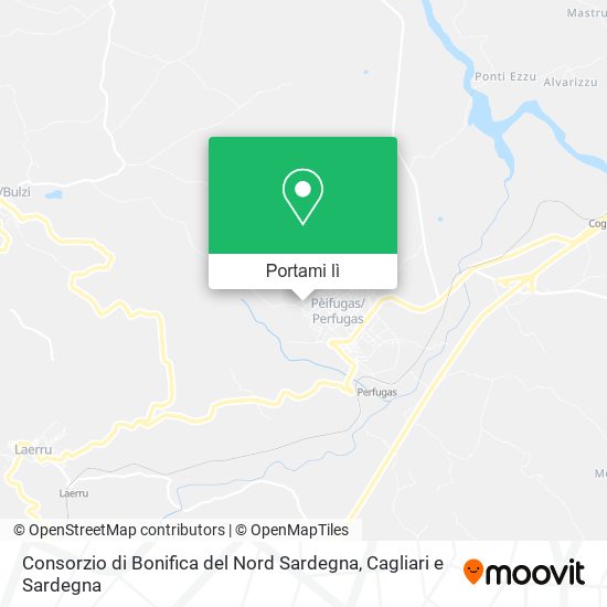 Mappa Consorzio di Bonifica del Nord Sardegna
