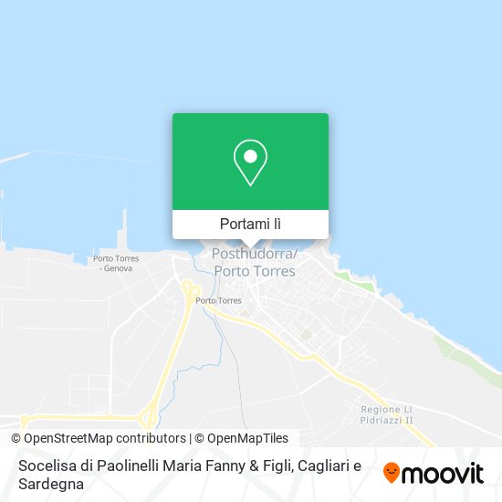 Mappa Socelisa di Paolinelli Maria Fanny & Figli