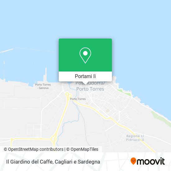 Mappa Il Giardino del Caffe