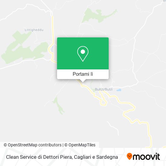Mappa Clean Service di Dettori Piera