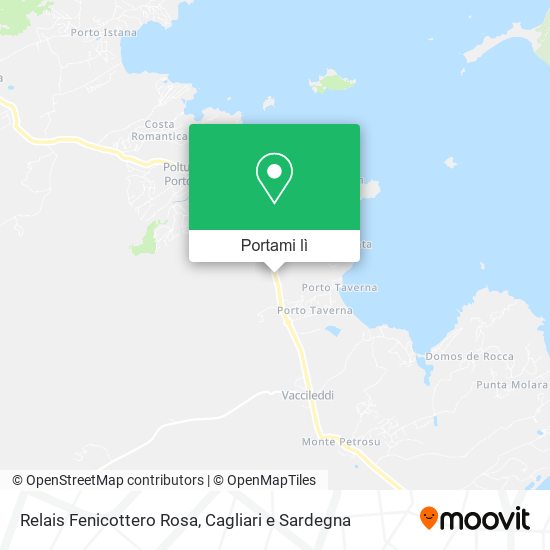 Mappa Relais Fenicottero Rosa