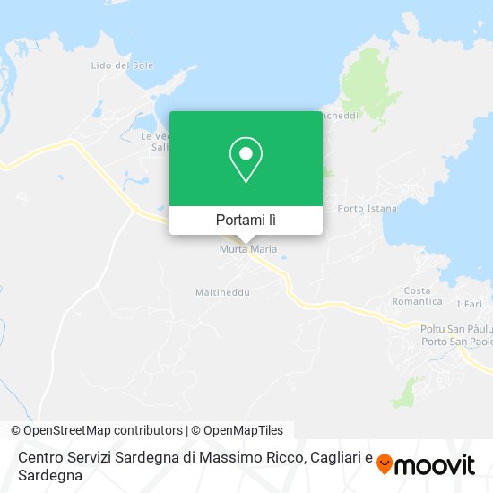 Mappa Centro Servizi Sardegna di Massimo Ricco