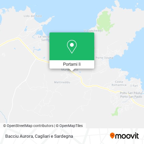 Mappa Bacciu Aurora