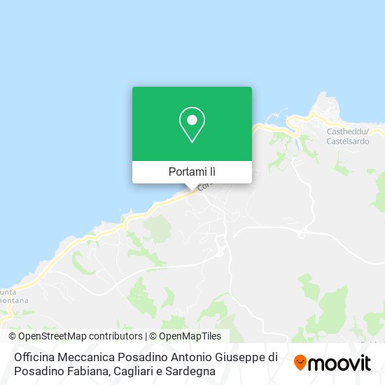 Mappa Officina Meccanica Posadino Antonio Giuseppe di Posadino Fabiana