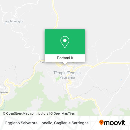 Mappa Oggiano Salvatore Lionello