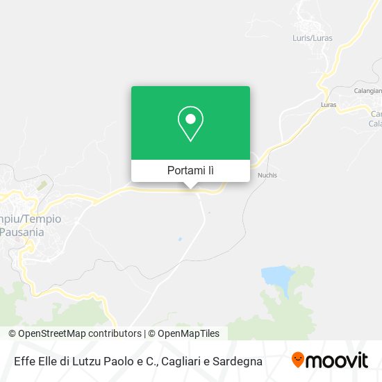 Mappa Effe Elle di Lutzu Paolo e C.