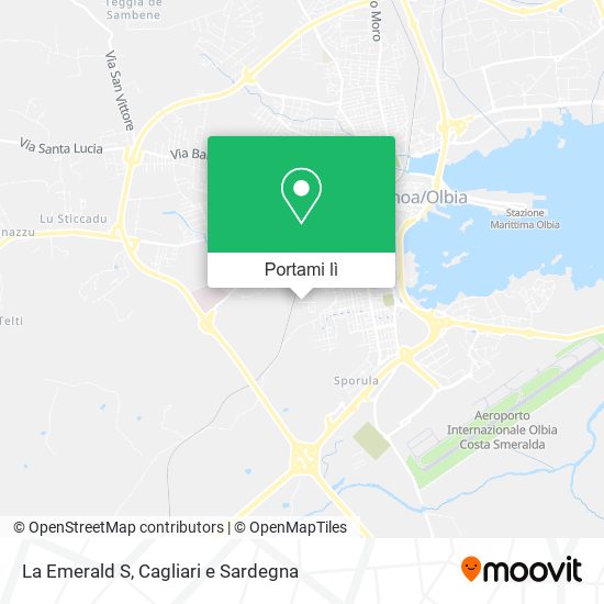 Mappa La Emerald S