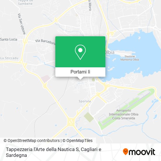 Mappa Tappezzeria l'Arte della Nautica S