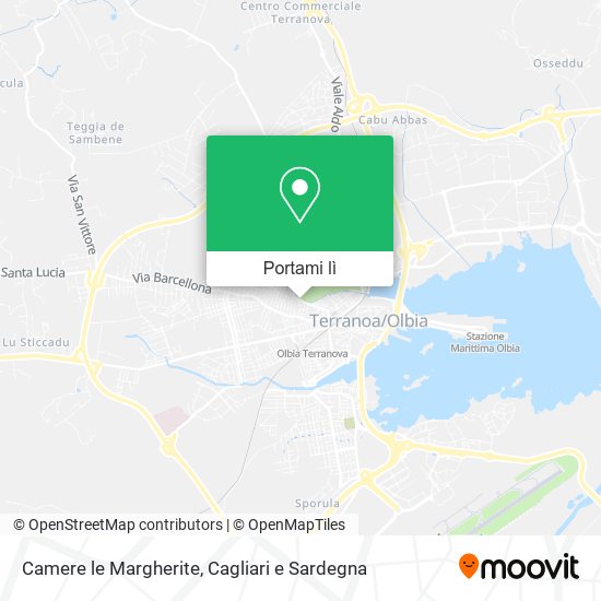 Mappa Camere le Margherite