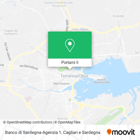 Mappa Banco di Sardegna-Agenzia 1