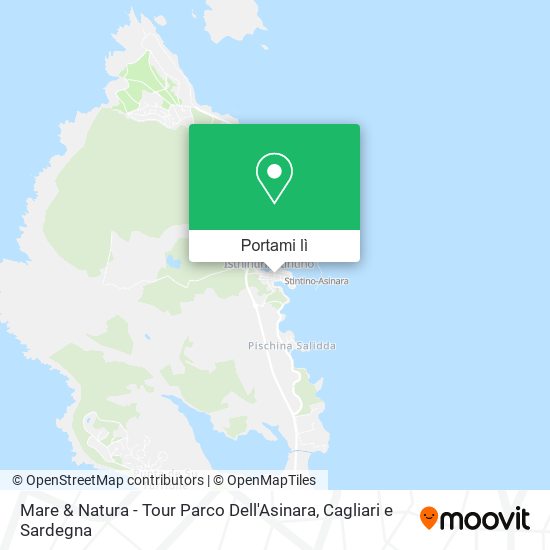 Mappa Mare & Natura - Tour Parco Dell'Asinara
