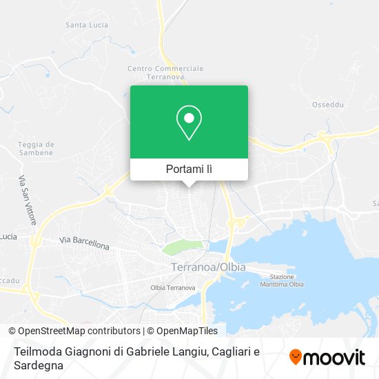 Mappa Teilmoda Giagnoni di Gabriele Langiu