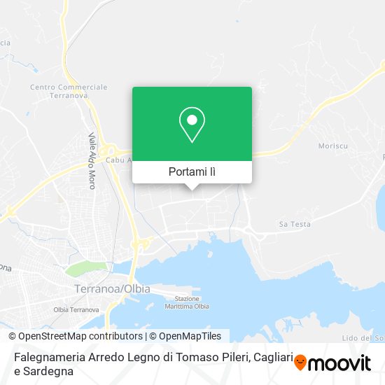 Mappa Falegnameria Arredo Legno di Tomaso Pileri