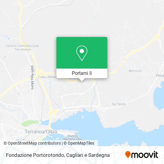 Mappa Fondazione Portorotondo