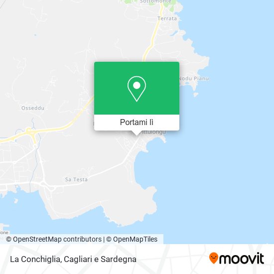 Mappa La Conchiglia