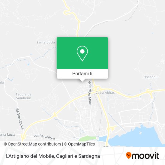 Mappa L'Artigiano del Mobile