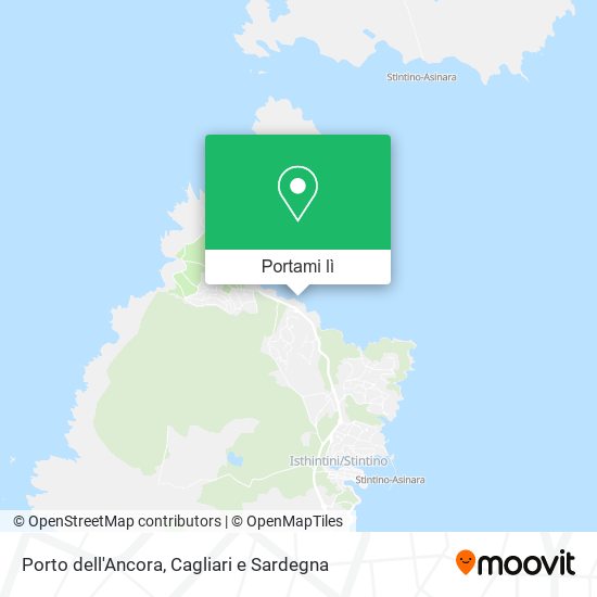 Mappa Porto dell'Ancora