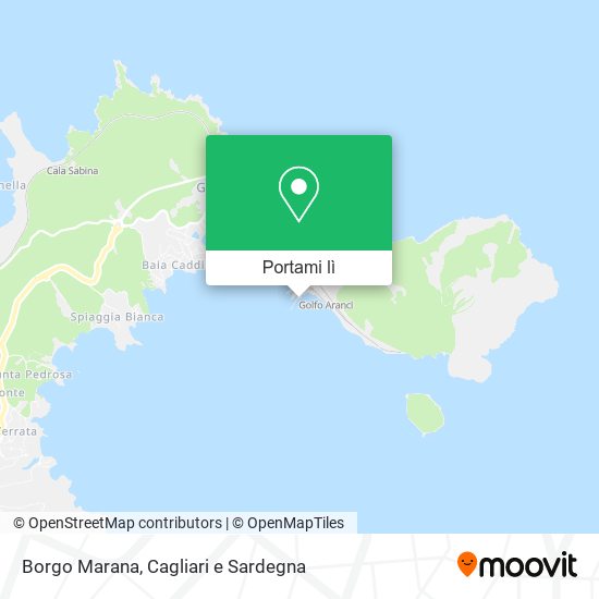 Mappa Borgo Marana