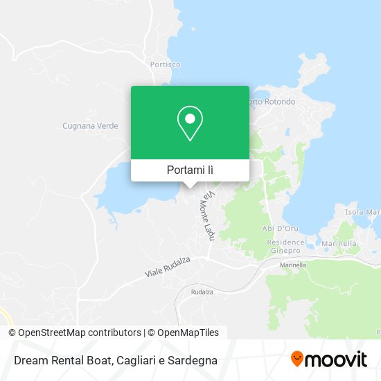 Mappa Dream Rental Boat