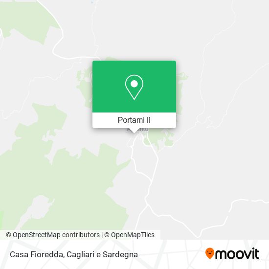 Mappa Casa Fioredda