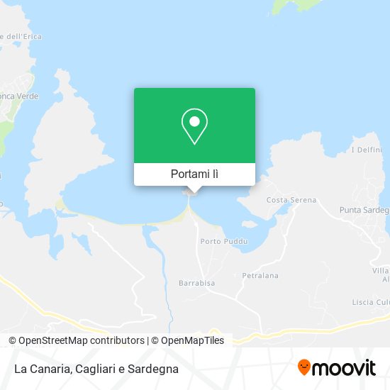 Mappa La Canaria