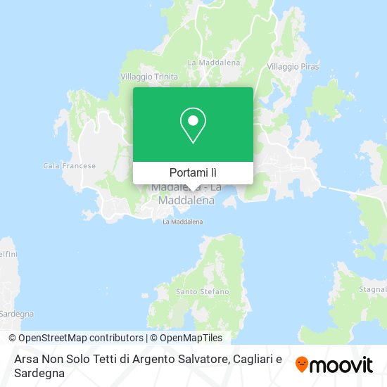 Mappa Arsa Non Solo Tetti di Argento Salvatore