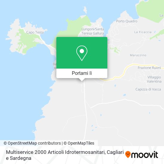 Mappa Multiservice 2000 Articoli Idrotermosanitari