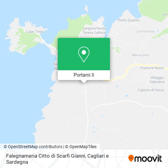 Mappa Falegnameria Citto di Scarfi Gianni