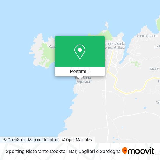 Mappa Sporting Ristorante Cocktail Bar